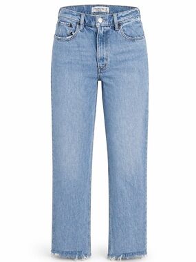 Abercrombie & Fitch Curve Love 90s Straight Ultra High Rise Jeans 26/2R
